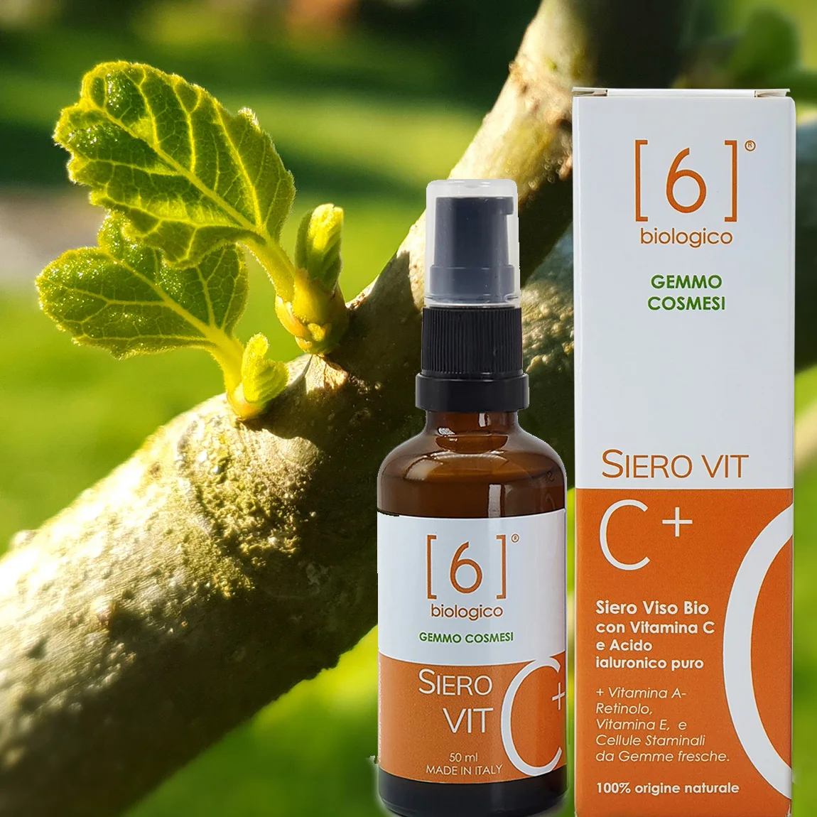 Face Skin Serum with Vitamin C Retinol and Hyaluronic Acid - For Eye Contour and Dermaroller