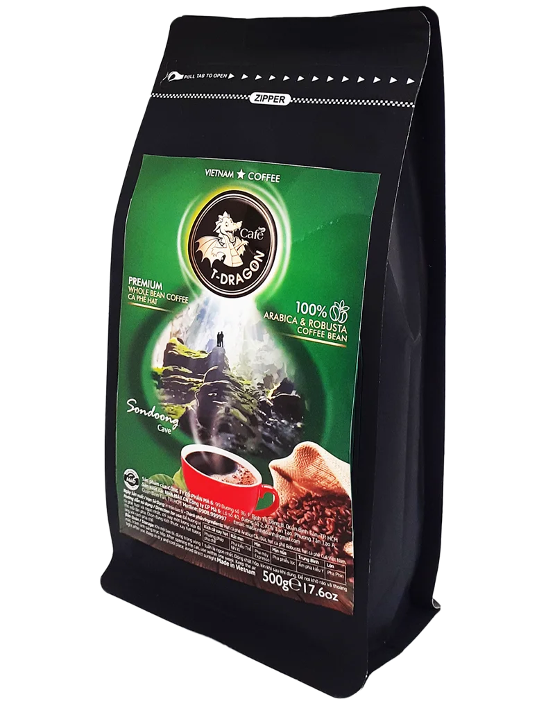  Вьетнам Бестселлер кафе T-DRAGON-премиум-класса в зернах-арабика конголезский кофе зернах
