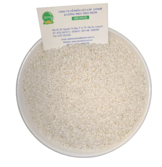 MECOFOOD Vietnam Cheap Price Glutinous Rice 5% Broken High Quality Ready to Export Packaging 10Kg Bags