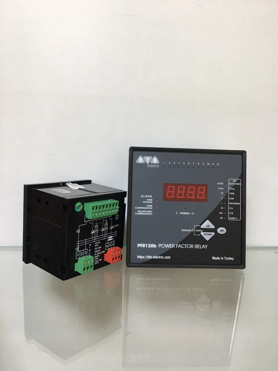POWER COMPENSATION CONTROLLER 03 PHASE  6 STEPS made in turkey 2021