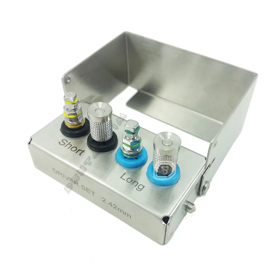 Стальной Набор шестигранных драйверов для зубных имплантатов ручной и Электрический источник питания стоматологические инструменты