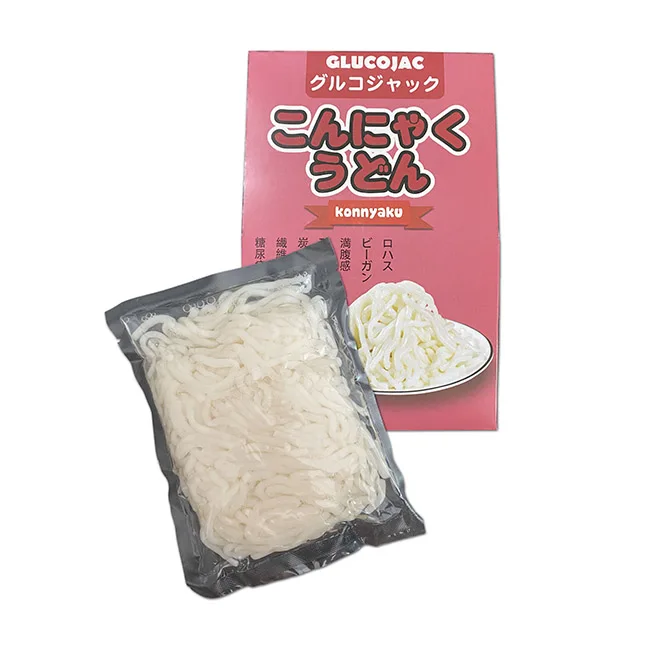Premium Quality Udon Organic Food Konjac Noodles with High Dietary Fiber Low Carb Suitable For Diet and Gym Person