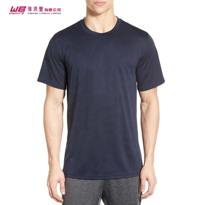 Professional	100% Polyester Wholesale fitness men gym t shirt fitness clothes absorbent custom gym clothing for Adult