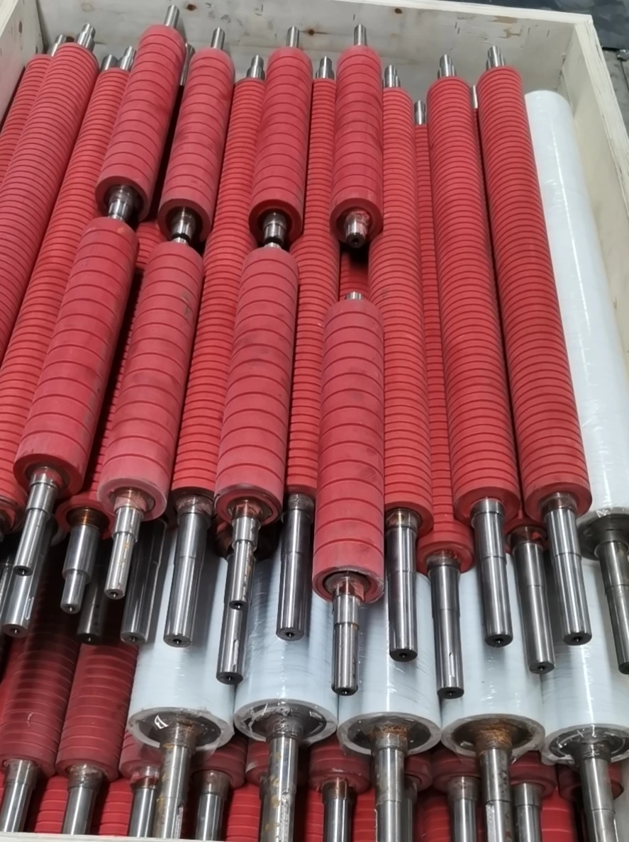 rubber silicone roller for bag making machine