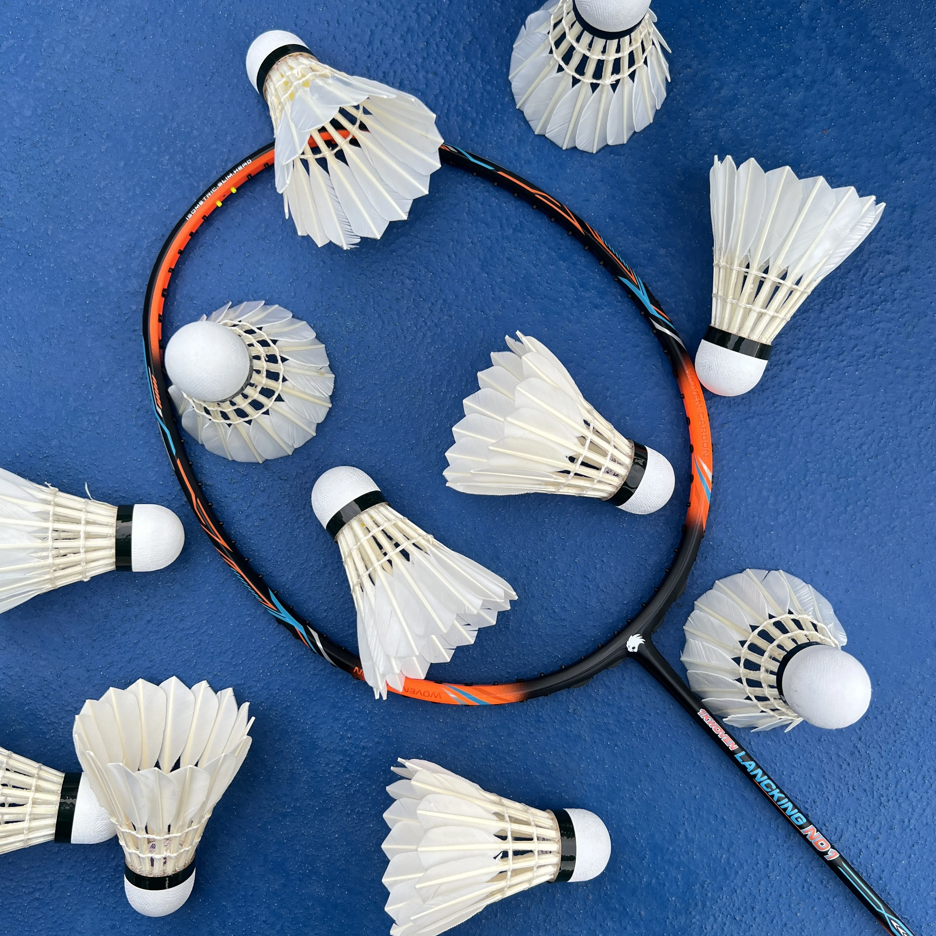 Shuttlecock Badminton Power Shuttlecock Top-Grade Goose feather for shuttlecock also have other badminton products