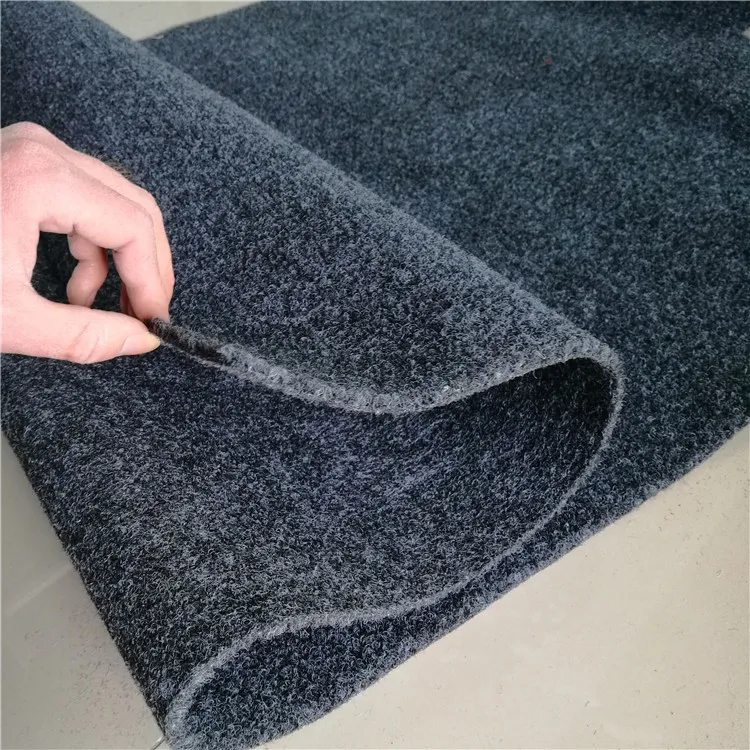 Velour Finish Resin Back Black Acoustic Subwoofer Box Automotive Trunk lining Carpet Black Car Speaker Box Carpet