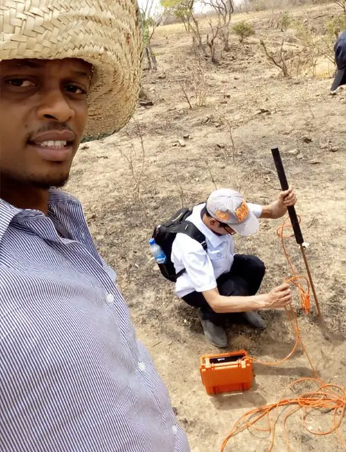 Portable 1200m Deep Underground Manganese Iron Gold Ore Detector For Mining Exploration