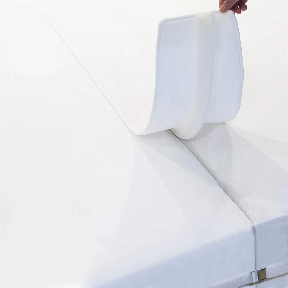 Amazon hot sale Customized Bed Bridge Twin to King Converter Kit Breathable Gap Filler for Mattress with strap