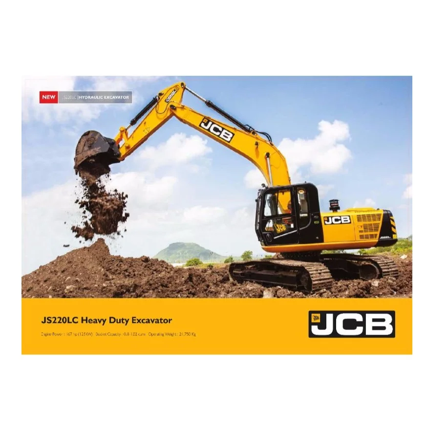 JCB JS 220LC гидравлический гусеничный экскаватор структурно прочный 220L землеройное оборудование специально разработано