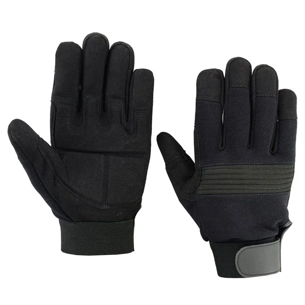 Work Gloves Shrink Resistant Improved Dexterity Tough Stretchable Excellent Grip Mechanic Gloves / Cut Resistant Mechanic Gloves