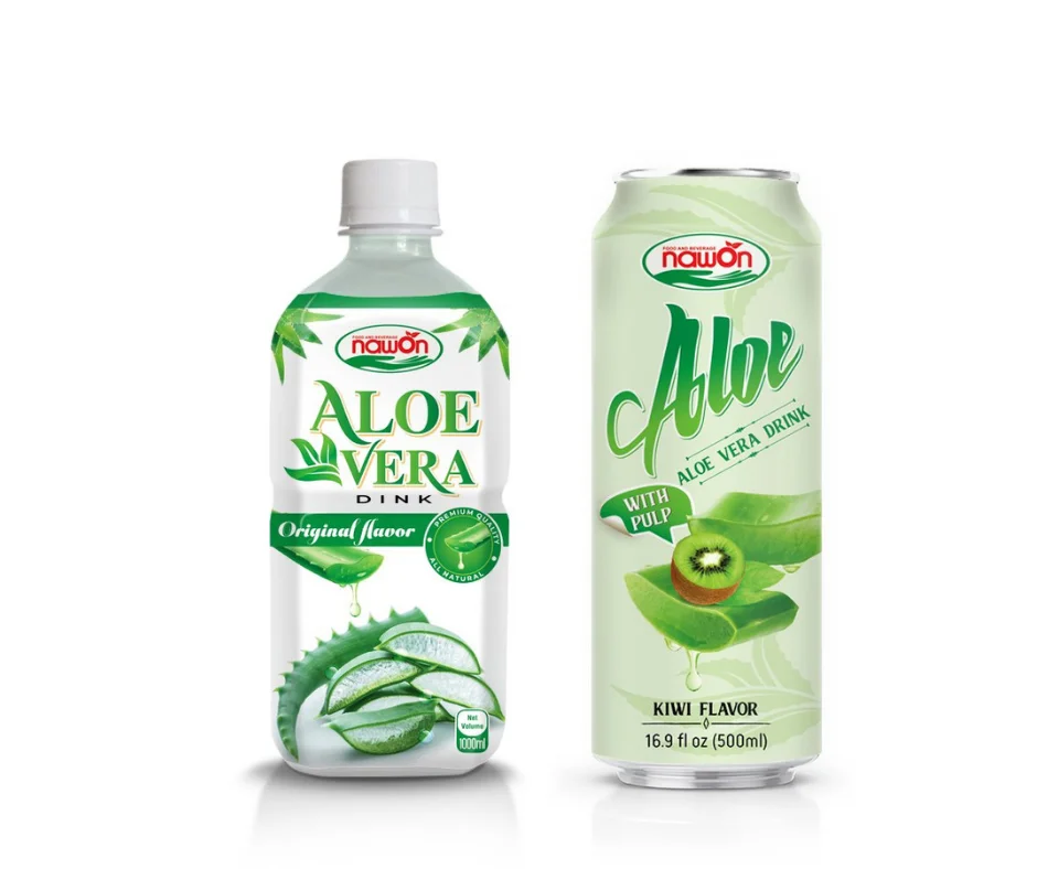 NAWON бутылка 100% сок алоэ вера 500 мл ПЭТ OEM ODM ручная пресс-форма для Pure Aloe Vera сока из сырого Алоэ Вера с низким/высоким содержанием