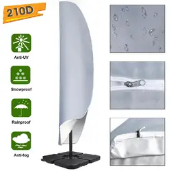 Dropshipping  420D Oxford Outdoor Umbrella Cover Durable Oxford UV Resistant Waterproof Parasol Umbrella Cover