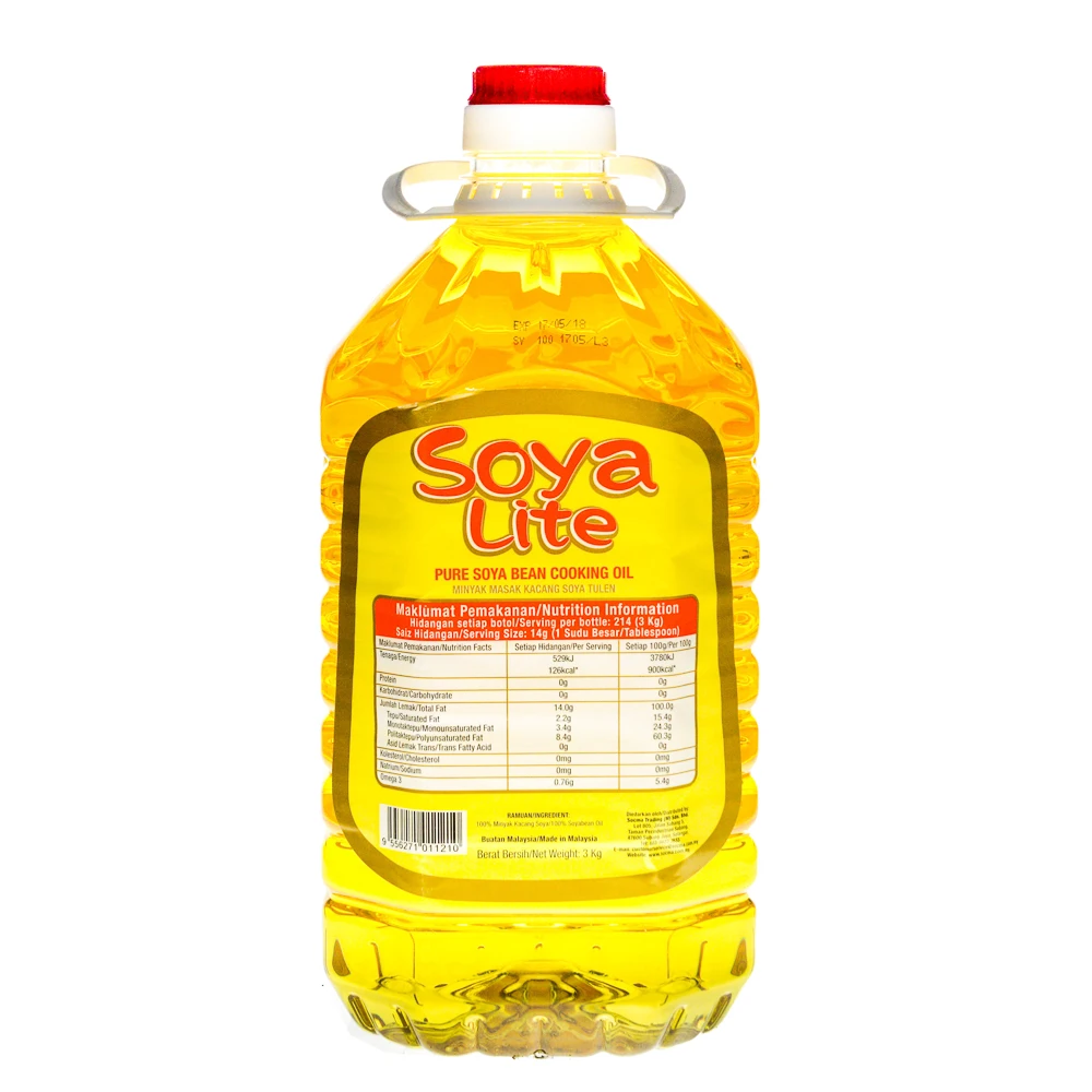 900ml Bottled Refined Soybean Oil