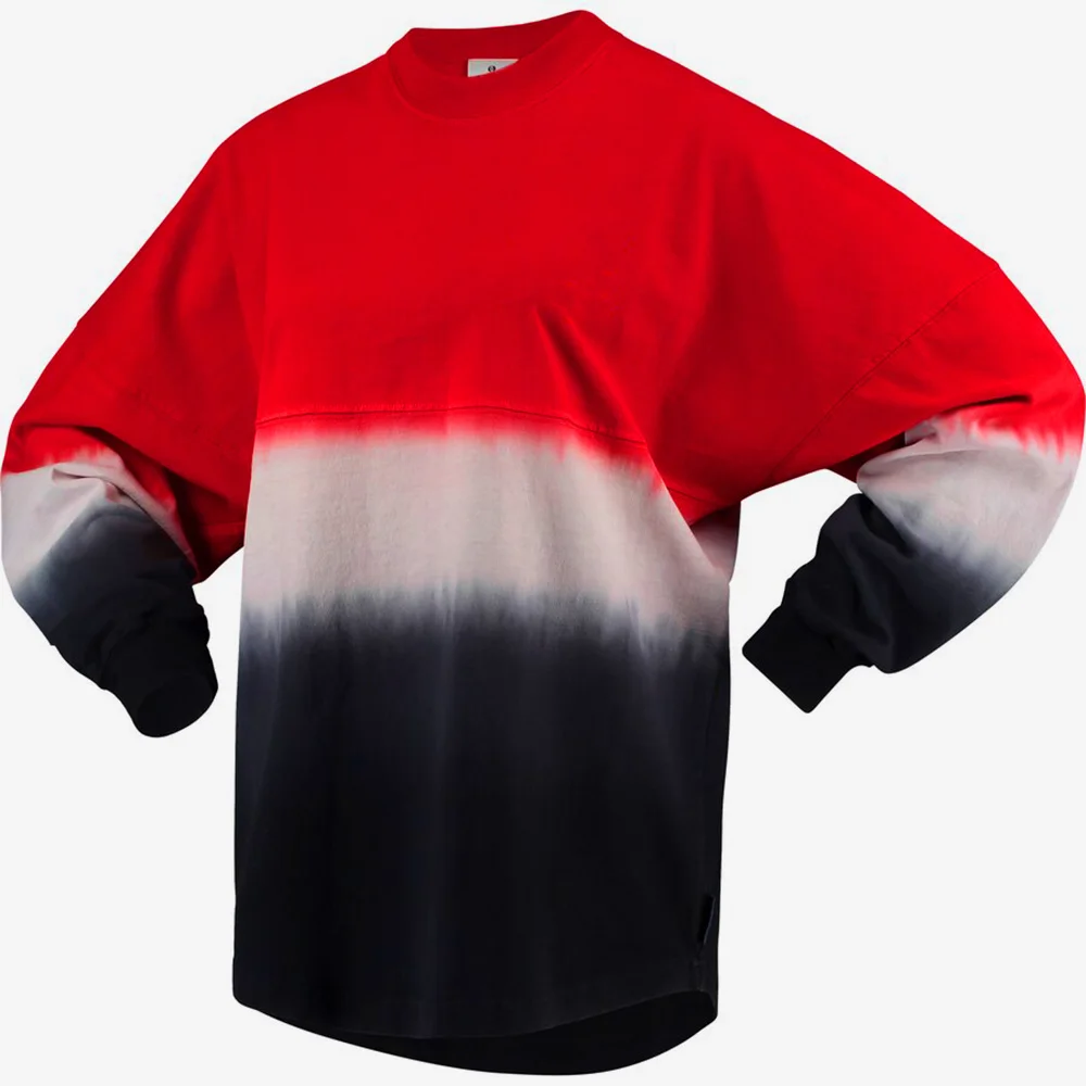 Wholesale Women Jersey With Long Sleeve Custom Various Color Spirit Jersey