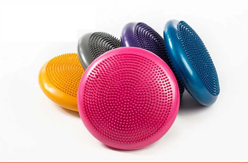 Green life yoga ball balancing stability massage balance cushion