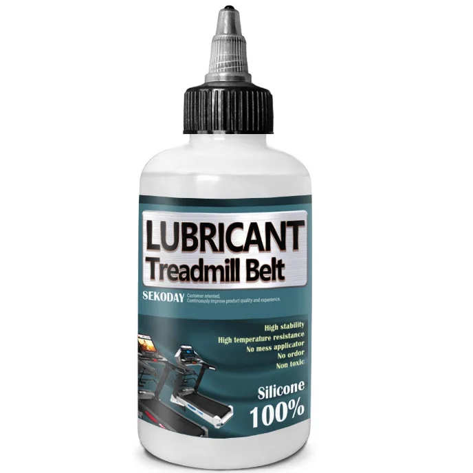 hottest Treadmill Belt Lubricant 100% Silicone oil Non Odor with Applicator Tube for Full Belt Width Lubrication