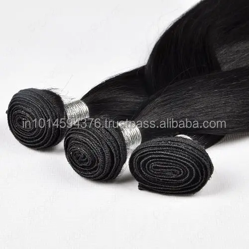 100% индийские человеческие волосы REMY машинное производство наращивание волос натуральные для наращивания!