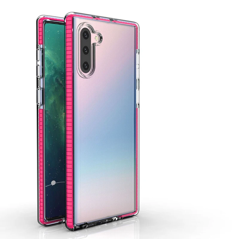 Высокая Оптовая Продажа ударопрочный прозрачный ТПУ Мягкий TPE Чехол для мобильного телефона Samsung Galaxy Note 10 чехол