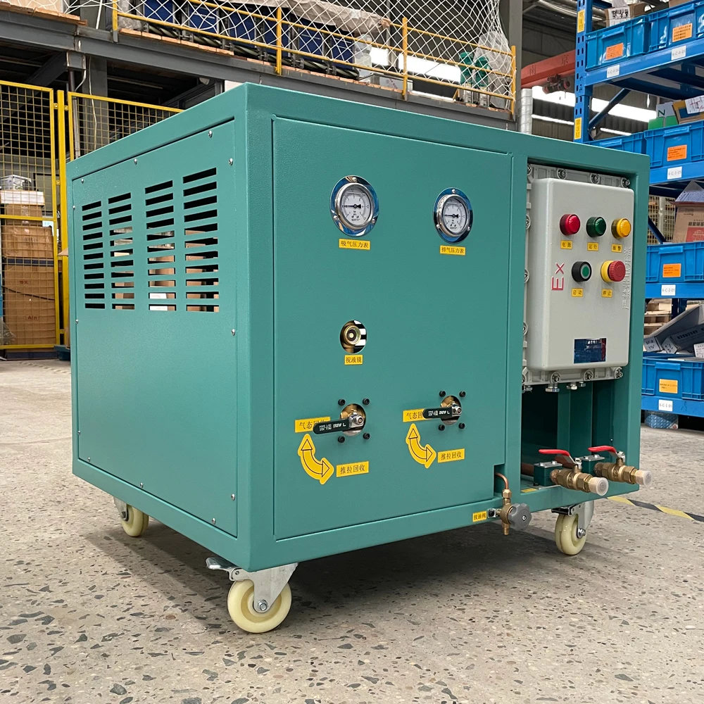 R123 Low Pressure Refrigerant Recovery And Recharge Machine