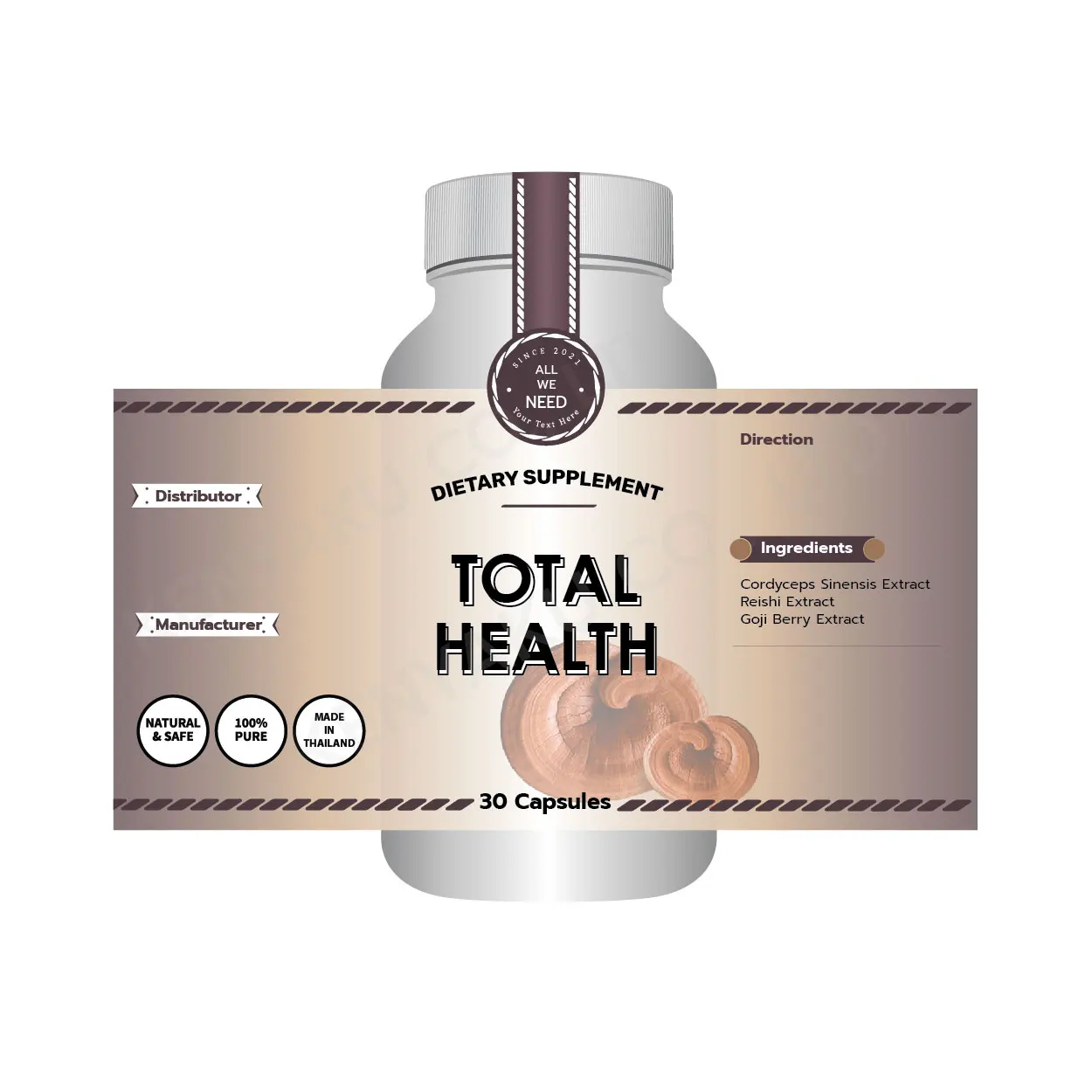 Добавки для усиления иммунитета и энергии для всех частных брендов OEM