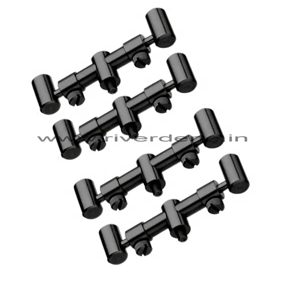 Best selling fishing aluminium 2 rod adjustable buzzer bar for export outdoor sport fishing tackle carp fishing tackle