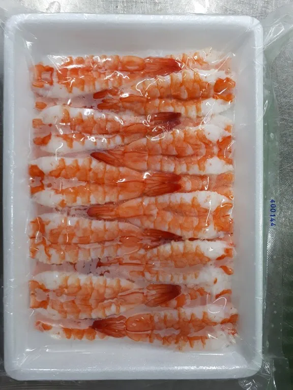 Wholesale Vietnam High Standard New Dish Delicious Vannamei sea foods and Frozen food Sushi Ebi in Shrimp