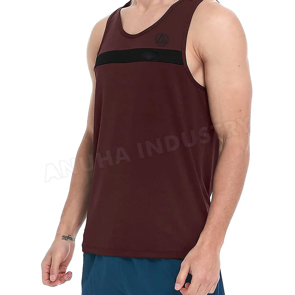  Хлопковая тренировочная майка для фитнеса жилет мужской Стрингер тренажерного зала