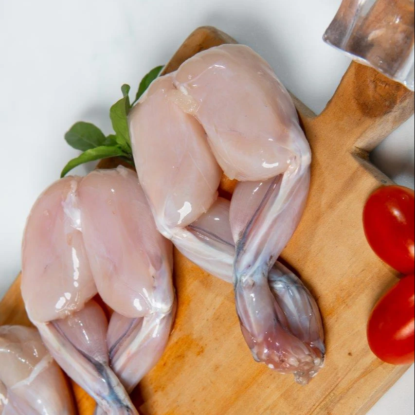 Замороженные ножки лягушки IQF/IWP без STPP, обработанные