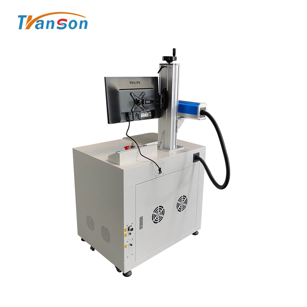 20W 30W 50W 100W Aluminium Brass Animal Ear Tag Laser Marking Engraving Marker Jewelry Machine Jewelry For Plastic Metal