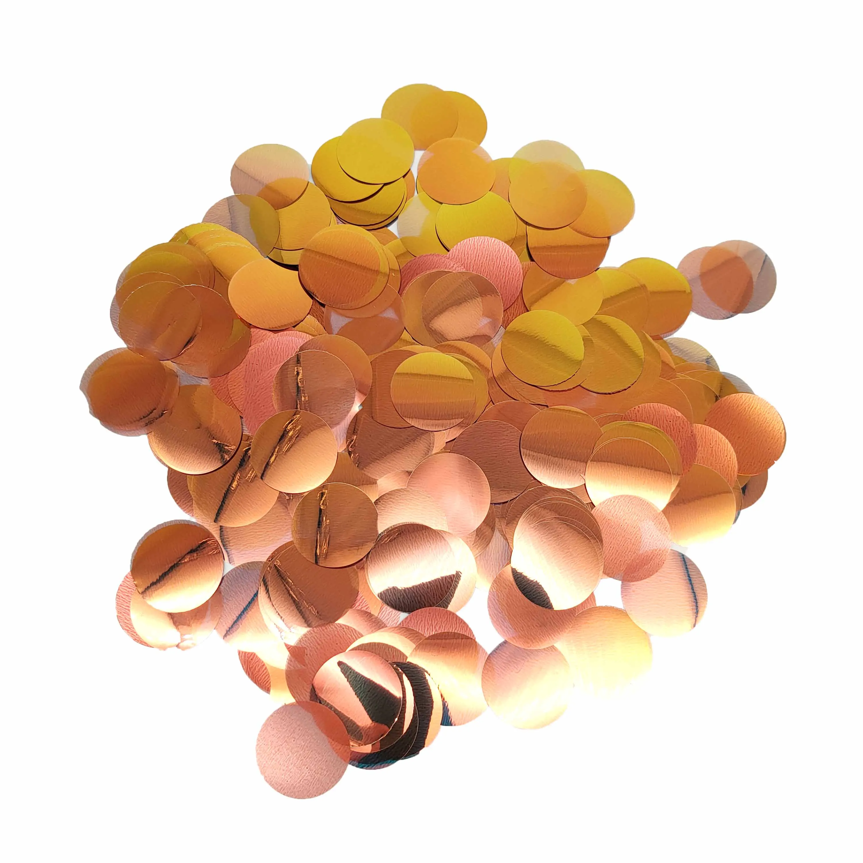 25mm circle foil custom confetti for music concert CE-2P083