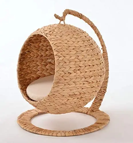 Оптовая продажа дом для домашних животных с водяным Гиацинтом из натурального материала Вьетнама кровать 0084947900124