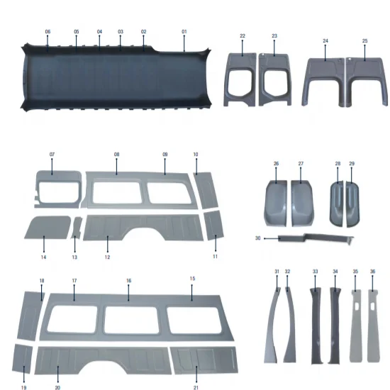 *BEST QUALITY AND BEST PRICE* *SPRINTER INTERIOR TRIM SET FOR ALL OF MODELS*for buses , coaches, campers, motorhomes, minibuses,