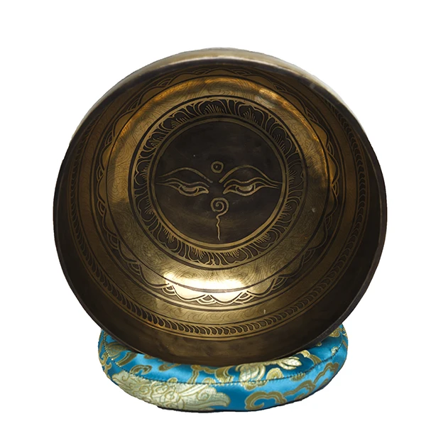 Handmade Tibetan bronze 7 Chakra  Healing Singing Bowl| A Statue For Decorative, Religious And Healing Purpose