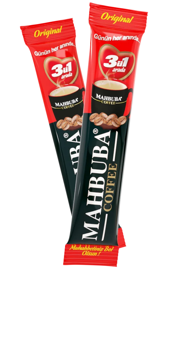 Hazelnut Flavored Mahbuba Coffee 17g Manufacturer From Turkey Instant Coffee High Quality coffee