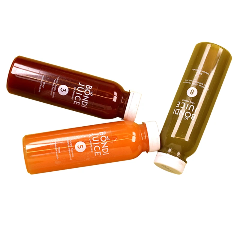 Transparent Mango Juice Beverages Bottle Label Sticker