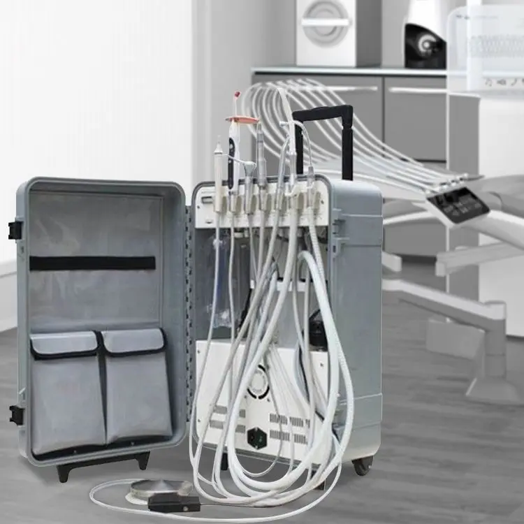 Wholesale Multi-Functional Portable Dental Unit with air compressor