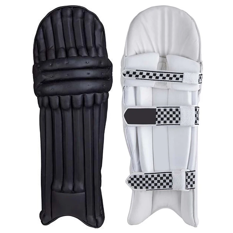 Black Cricket Batting Pads Men Batting Pads for Cricket Leg guard Protective Gears Men Pair Batting Cricket Pads