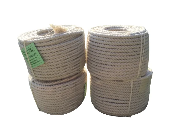 High Tensile Organic Cotton Ropes Wholesale Cotton Rope in customized Sizes