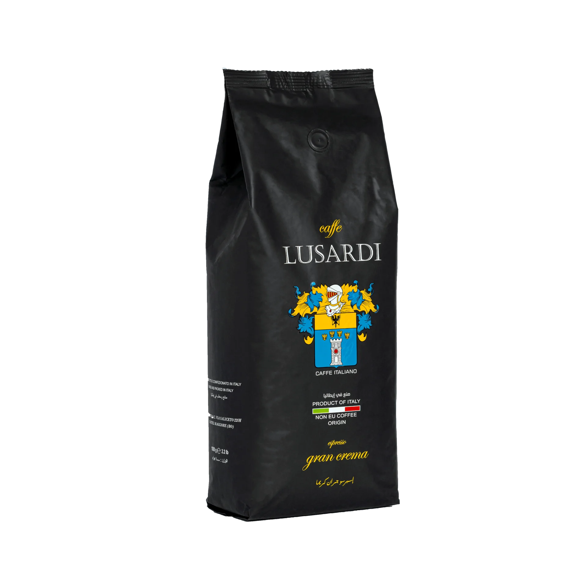  Кофейные зерна Caffe Lusardi Итальянский Эспрессо Gran Crema Vip выбор 70% Arabica 30% Robusta молотые кофейные зерна/11 происхождений