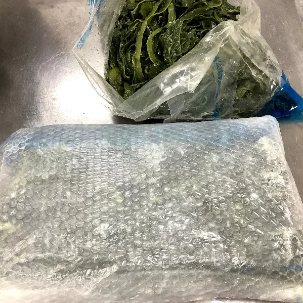 Замороженная зеленая кожура YUZU