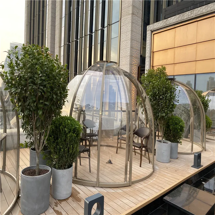 Tent Dome 77 M2 Custom Trade Show Outdoor 8 Side Dome Tent For Promotion Outdoor Tent Bubble