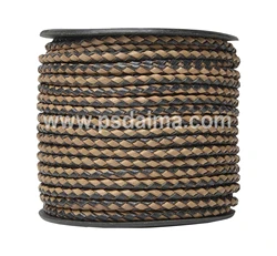 Unique Accessory Designer Fancy Trendy Leather Cords Expertly Designed Multi Color Bolo Braided Hot Sale Leather Cord
