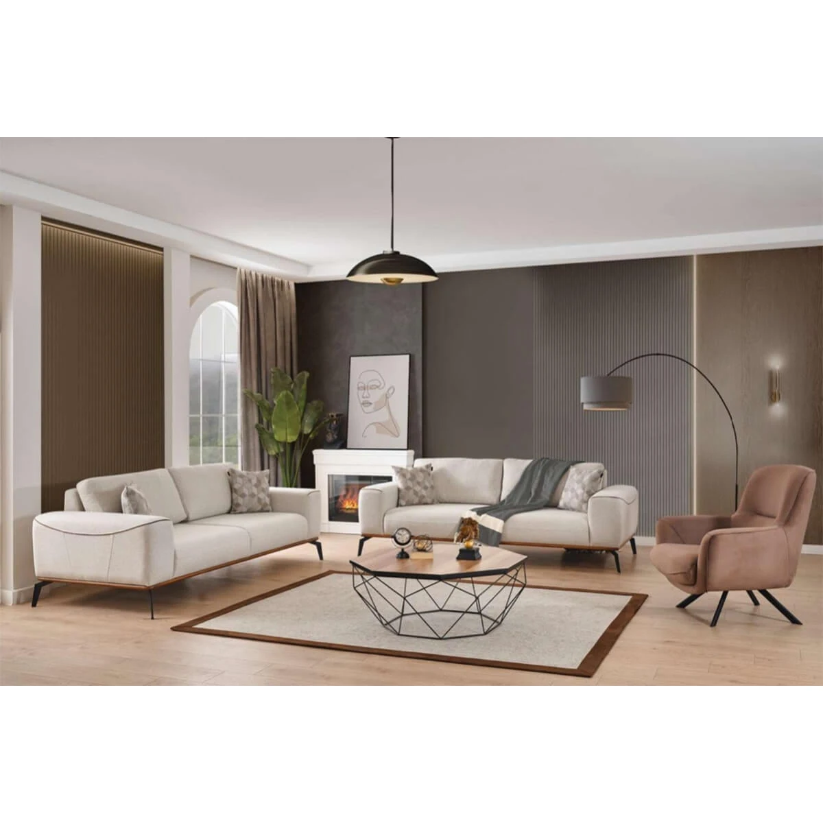 wooden Sofa Armchairs Living Furniture economic Wholesale Couch Velvet hygenic Seat Set Style Fabric Packing Room (ider Verona)