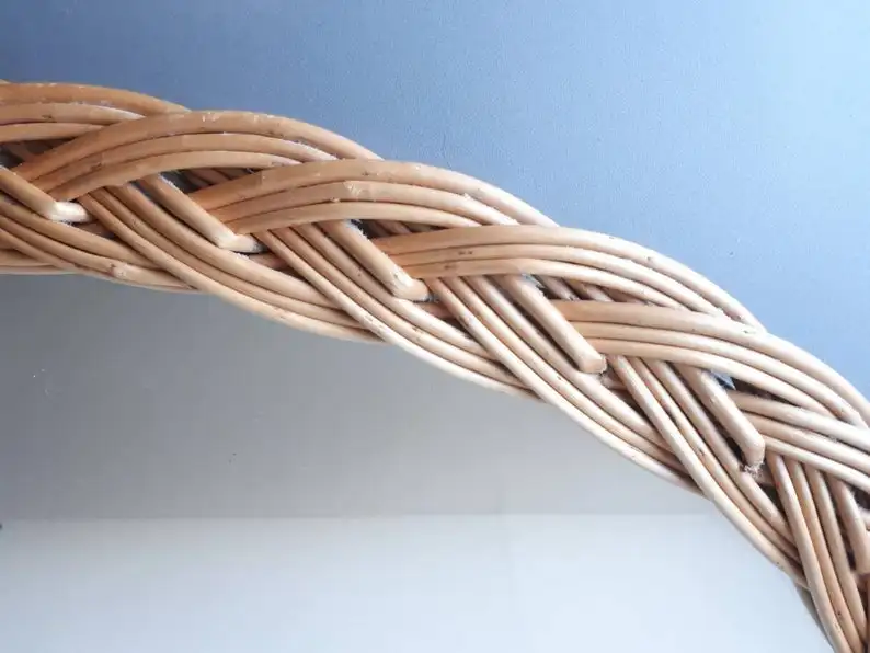  Гарантированное зеркало из ротанга гиацинта плетеное в европейском стиле для жилых помещений подарок Вьетнама