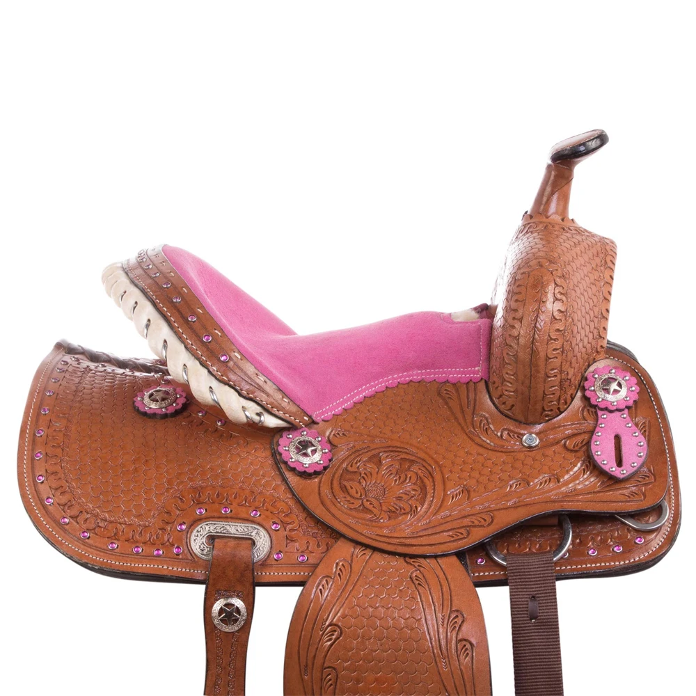 Horse Riding Jumping Saddle English Horse Riding Buffalo Dressage Saddle Western Saddle Direct from Factory Private Label PK