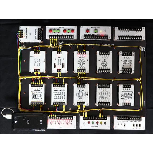 Limit Switch & Sensor Baseboard Smart Sequence Control Circuit Training Kit