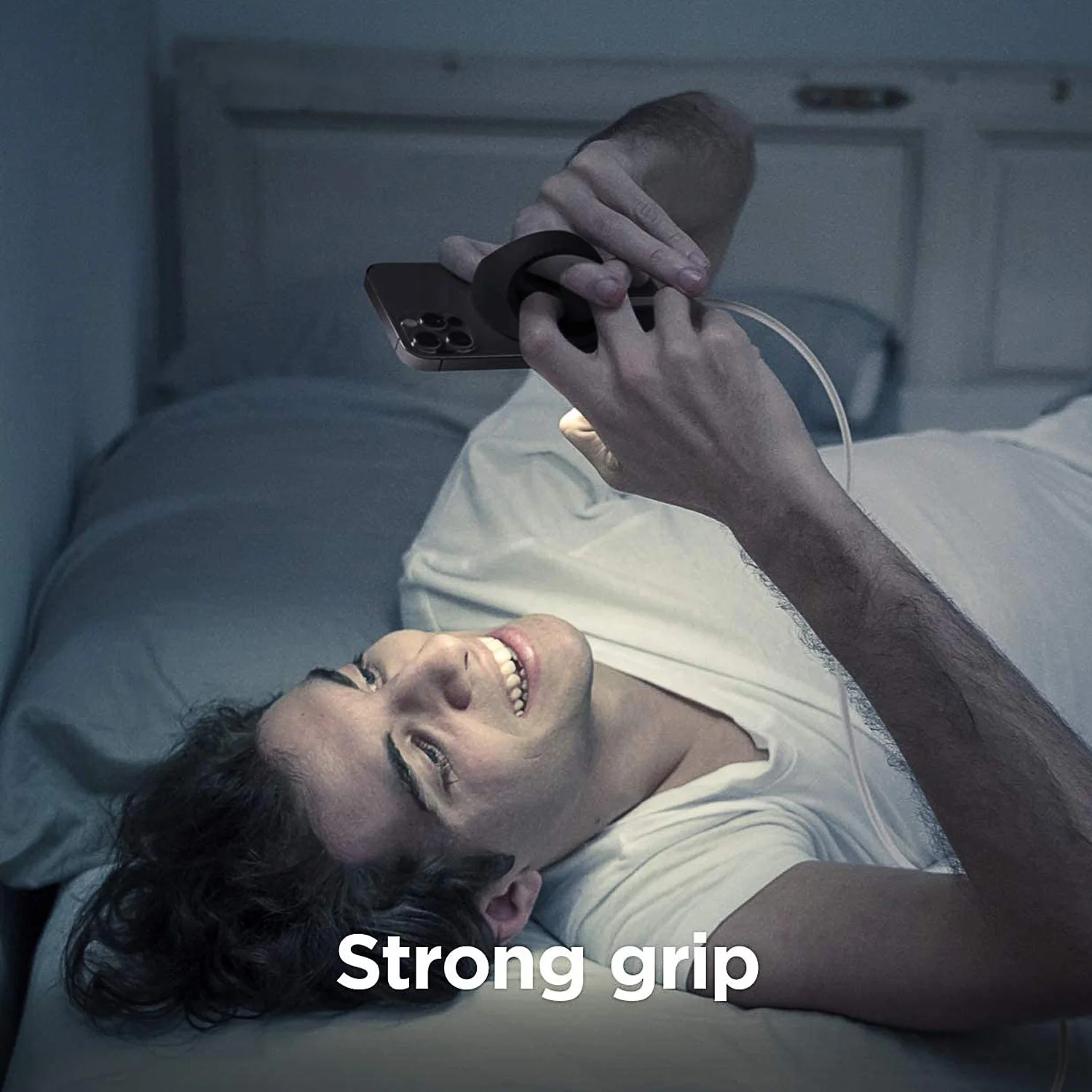 Amazon Hotsale Creative Silicone Grip Stand Phone Holder for iPhone12 13 MagSaf Charger Portable Ring Buckle Charging Stand