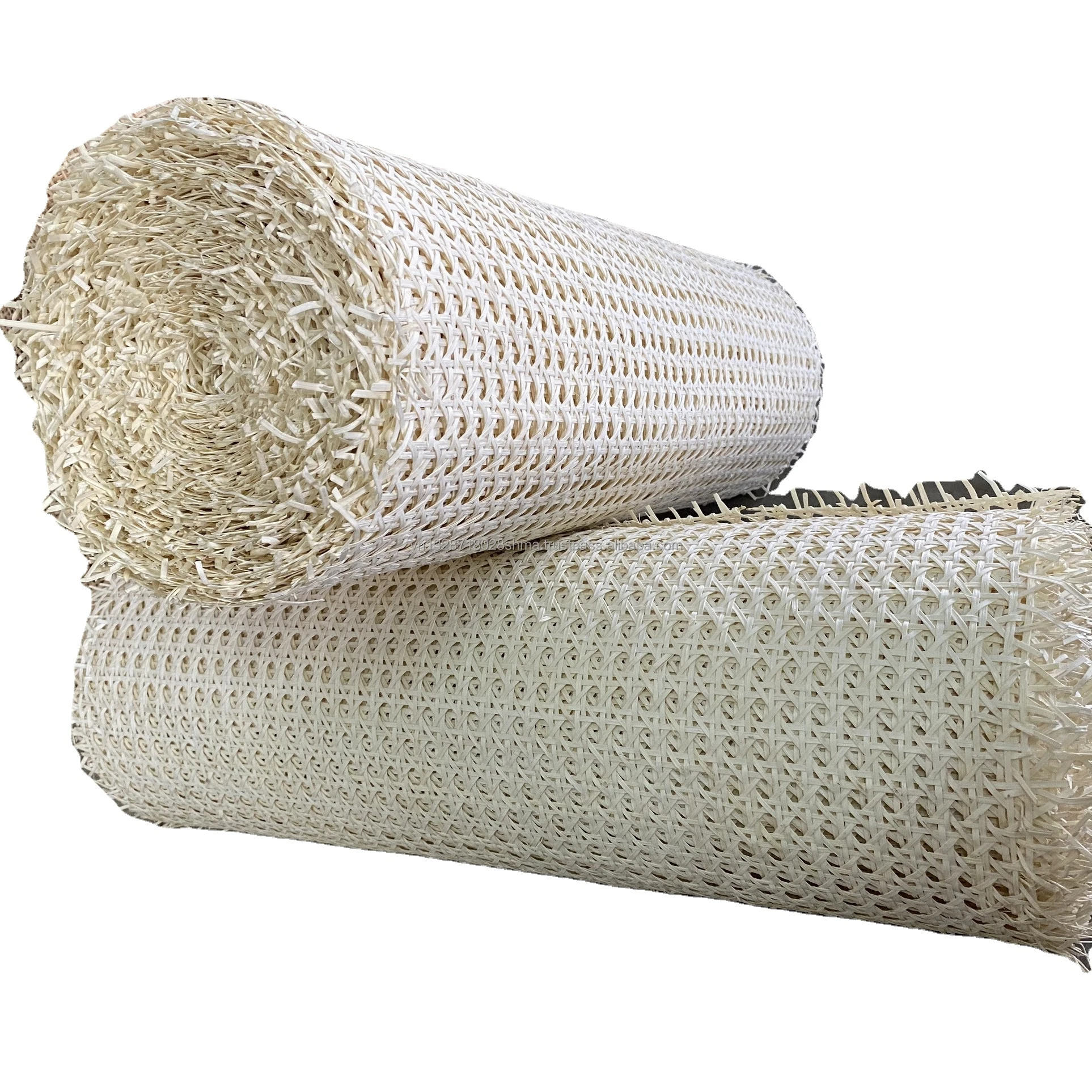 Woven Cane Rattan ma For Chair Table  Natural Rattan Webbing Roll Ceiling Background Wall From Viet Nam