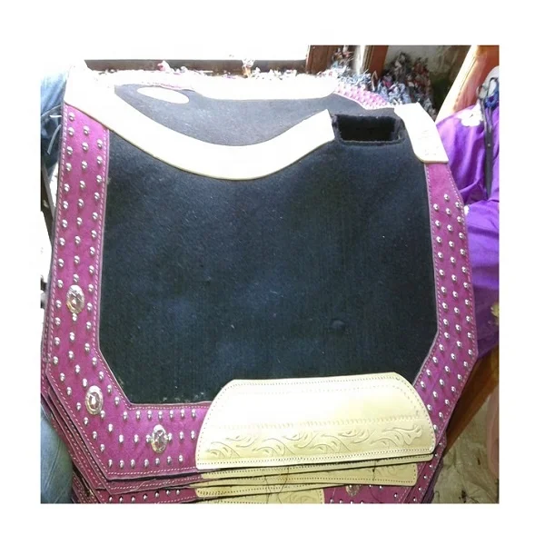 Western Wool Felt Horse Saddle Pads Manufacturer