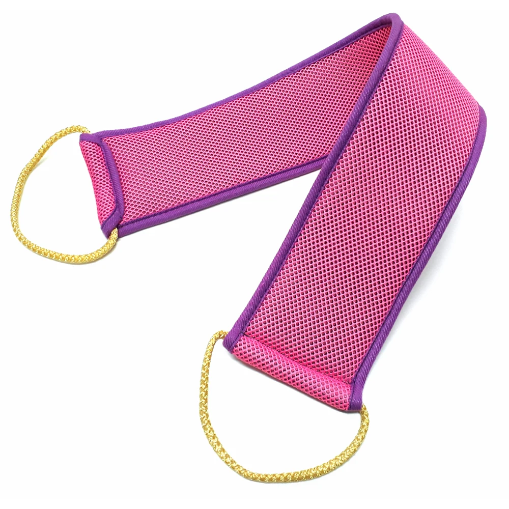 Корейское Сетчатое полотенце для душа из микрофибры мытья тела массажная ткань ванны губка отшелушивающая нейлоновая полоска красивой кожи